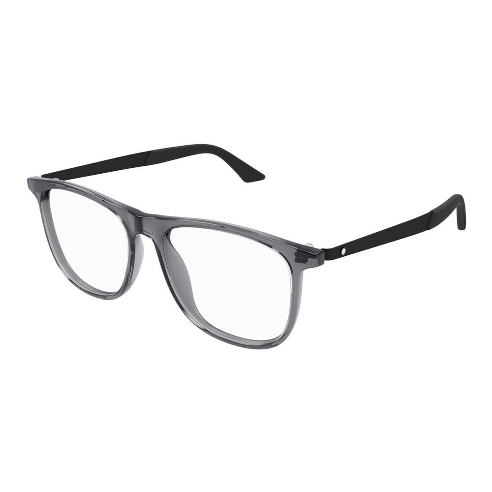 NWT Mont Blanc MB0332o Grey Black 55mm Eyeglasses